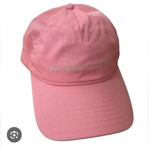 Kate Spade Pink Embroidered Cap NWT